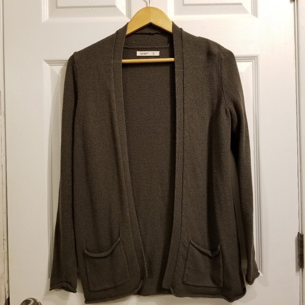Old Navy Olive Green Cardigan Sz S
